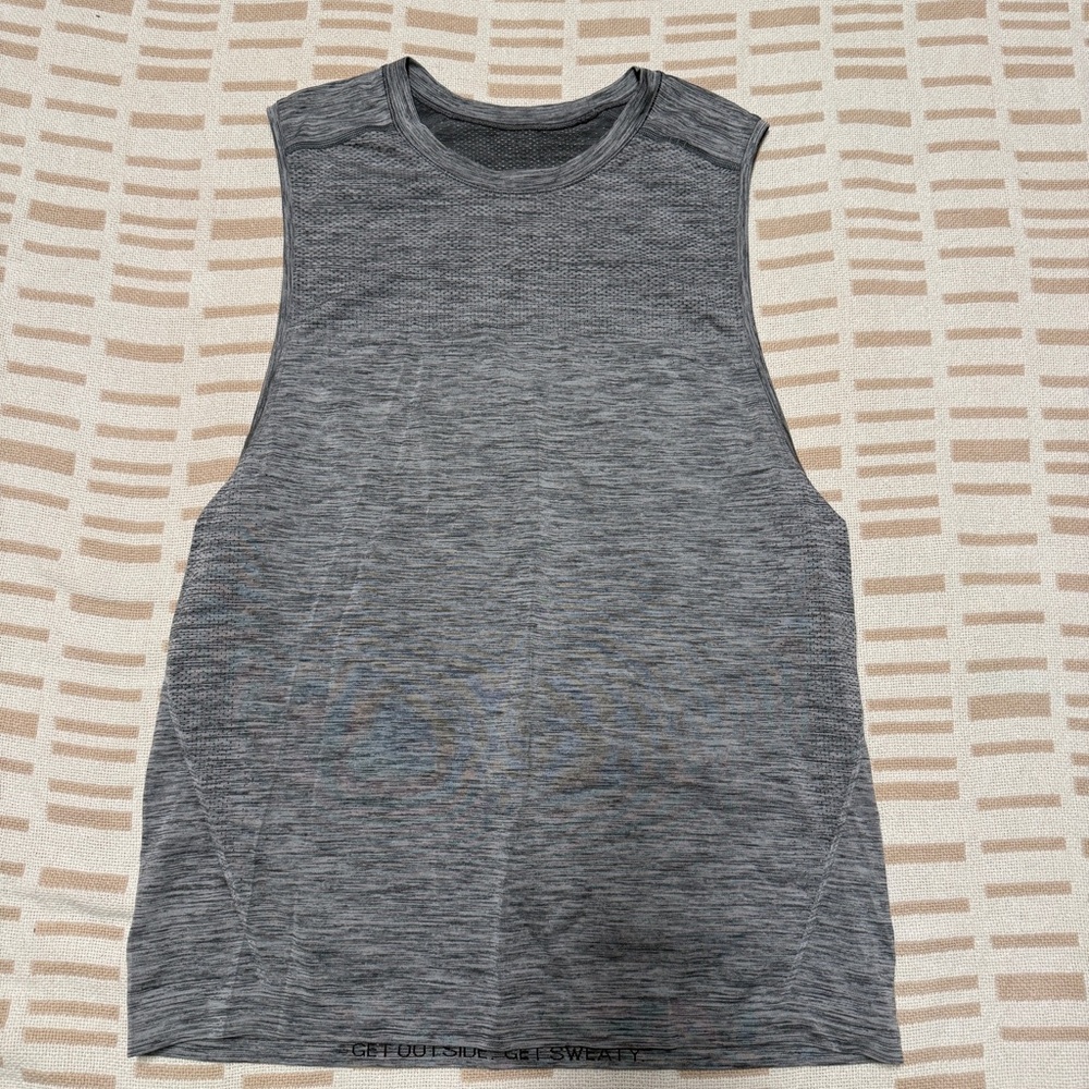 lululemon athletica Gray Men's Tank Top